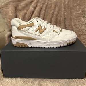 New Balance 550s BBW550BT size 8 Women’s White/Beige